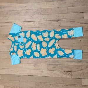 Rags to Raches lead print romper size 2T